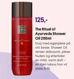 VITA The Ritual of Ayurveda Shower Oil tilbud