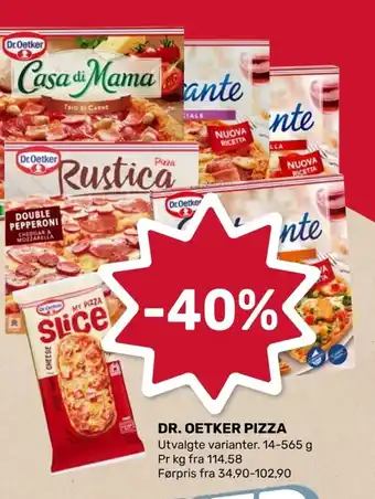 Coop Marked DR. OETKER Pizza tilbud