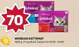Coop Marked Whiskas kattemat tilbud