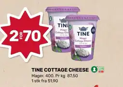 Coop Marked TINE Cottage cheese tilbud