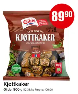 Eurospar Gilde Kjøttkaker tilbud