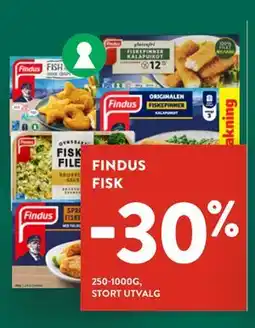 Jacobs FINDUS FISK tilbud