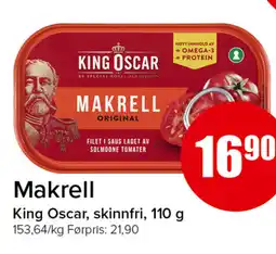 Eurospar King Oscar Makrell tilbud