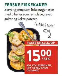 Jacobs FERSKE FISKEKAKER tilbud