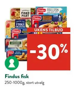 Jacobs Findus fisk tilbud