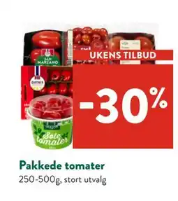 Jacobs Pakkede tomater tilbud