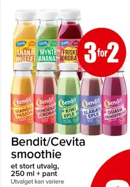 Eurospar Bendit/Cevita smoothie tilbud