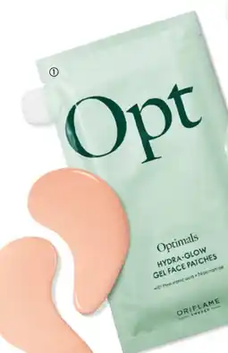 Oriflame Opt Optimals Hydra- Glow Gel Face Patches tilbud