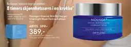 Oriflame Novage+ Intense Skin Recharge Overnight Mask Festive Edition tilbud