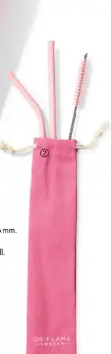 Oriflame Wellosophy Reusable Straw Set tilbud