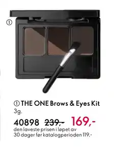 Oriflame THE ONE Brows & Eyes Kit tilbud