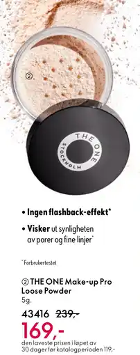 Oriflame THE ONE Make-up Pro Loose Powder tilbud