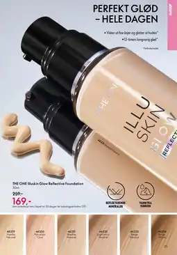 Oriflame THE ONE Illuskin Glow Reflective Foundation tilbud