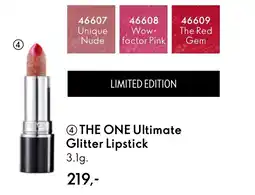 Oriflame THE ONE Ultimate Glitter Lipstick tilbud