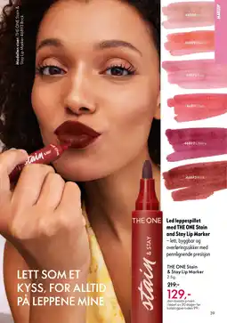 Oriflame THE ONE Stain & Stay Lip Marker tilbud
