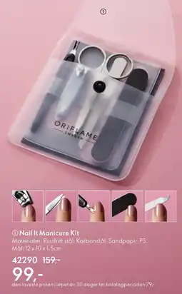 Oriflame Nail It Manicure Kit tilbud