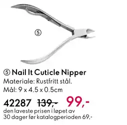 Oriflame Nail It Cuticle Nipper tilbud