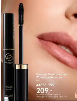 Oriflame Giordani Gold Lash Iconic Waterproof Mascara tilbud