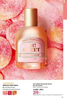 Oriflame OH! SWEET DULCE DE LECHE Eau de Toilette tilbud