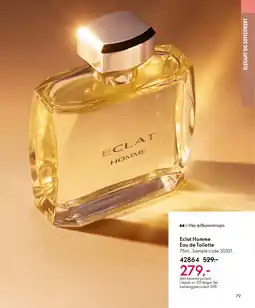 Oriflame Eclat Homme Eau de Toilette tilbud