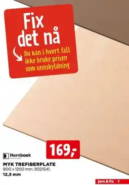 jem & fix MYK TREFIBERPLATE tilbud