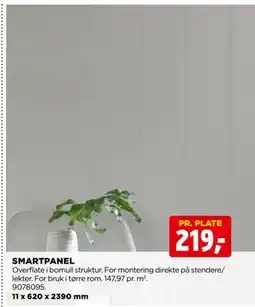 jem & fix SMARTPANEL tilbud