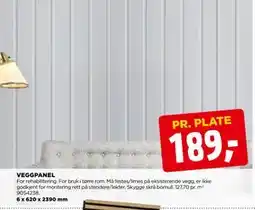 jem & fix VEGGPANEL tilbud