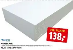 jem & fix GIPSPLATE tilbud