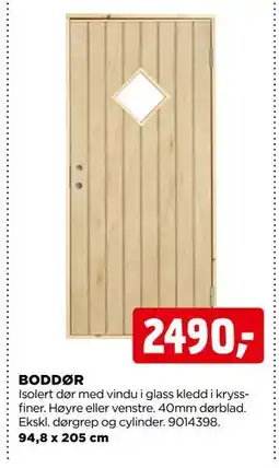 jem & fix BODDØR tilbud