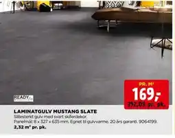 jem & fix LAMINATGULV MUSTANG SLATE tilbud