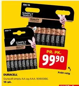 jem & fix Duracell tilbud