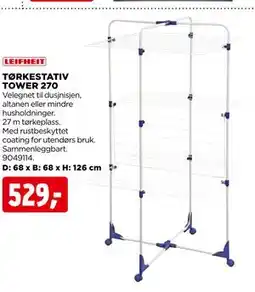 jem & fix TØRKESTATIV TOWER 270 tilbud