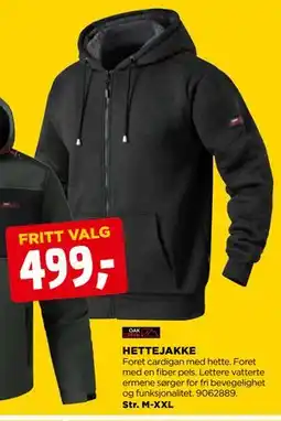 jem & fix HETTEJAKKE tilbud