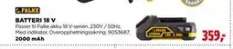 jem & fix BATTERI 18 V tilbud