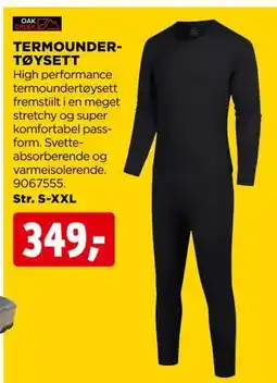 jem & fix TERMOUNDERTØYSETT tilbud