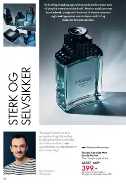 Oriflame Possess Absolute Man Eau de Parfum tilbud