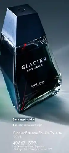 Oriflame Glacier Extreme Eau De Toilette tilbud