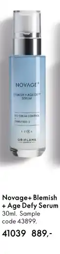 Oriflame Novage+ Blemish + Age Defy Serum tilbud