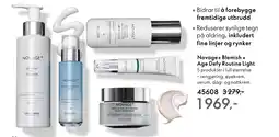 Oriflame Novage+ Blemish + Age Defy Routine Light tilbud
