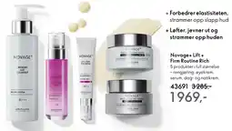 Oriflame Novage+ Lift + Firm Routine Rich tilbud