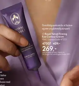 Oriflame Royal Velvet Firming Eye Contour Cream tilbud