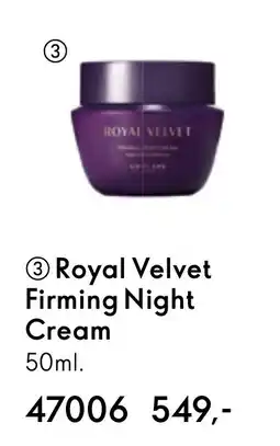 Oriflame Royal Velvet Firming Night Cream tilbud