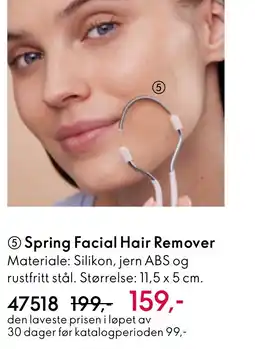 Oriflame Spring Facial Hair Remover tilbud