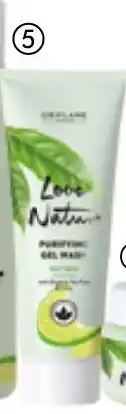Oriflame Love Nature Purifying Gel Wash with Organic Tea Tree & Lime tilbud