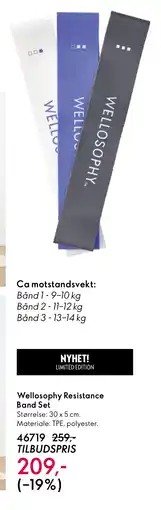 Oriflame Wellosophy Resistance Band Set tilbud