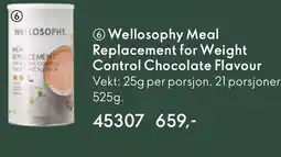 Oriflame Wellosophy Meal Replacement for Weight Control Chocolate Flavour tilbud