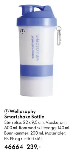 Oriflame Wellosophy Smartshake Bottle tilbud