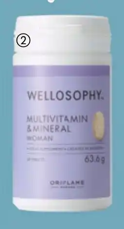 Oriflame Wellosophy Multivitamin & Mineral Woman tilbud