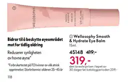 Oriflame Wellosophy Smooth & Hydrate Eye Balm tilbud