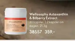 Oriflame Wellosophy Astaxanthin & Bilberry Extract tilbud